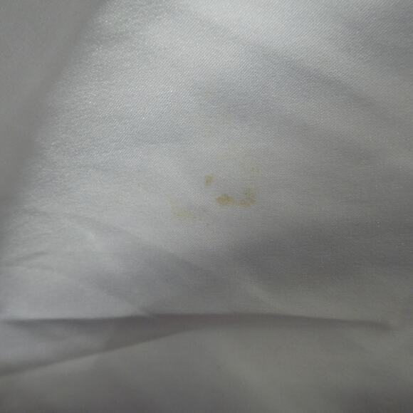 Chicos Large Sleeveless Cardigan Vest Blue and White Belted MISSING SIZE TAG - Picture 6 of 8